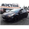 Image 1 : B2 --  2013 HYUNDAI ELANTRA GLS, Black, 129902 KM's