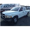 Image 1 : F6 --  2005 DODGE RAM 1500 ST QUAD CAB, White, 3254033 KM's