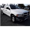 Image 3 : F6 --  2005 DODGE RAM 1500 ST QUAD CAB, White, 3254033 KM's