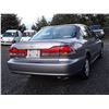 Image 8 : A4 --  2001 HONDA ACCORD LX, Brown, 287355 KM's