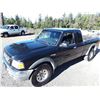 Image 2 : A5 --  2003 FORD RANGER SUPER CAB 4X4, Black, 392384 KM's  "NO RESERVE"