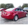 Image 8 : C1 --  2011 CHEVROLET CRUZE LT , Red, 157736 KM's