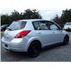 Image 8 : B4 --  2007 NISSAN VERSA S, Silver, 224532 KM's