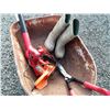Image 2 : Metal Wheel Barrow, Dunlop Steel toed Rubber Boots & More