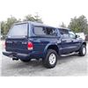 Image 8 : F6 --  2001 DODGE DAKOTA QUAD 4X4, Blue, 266507 KM's