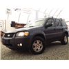 Image 1 : C5 --  2006 FORD ESCAPE XLT AWD, Blue, 213359 KM's