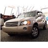 Image 2 : H6 --  2002 TOYOTA HIGHLANDER LTD AWD, Grey, 220549 KM's