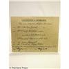 Image 1 : Sleepy Hollow Marriage Certificate Movie Props