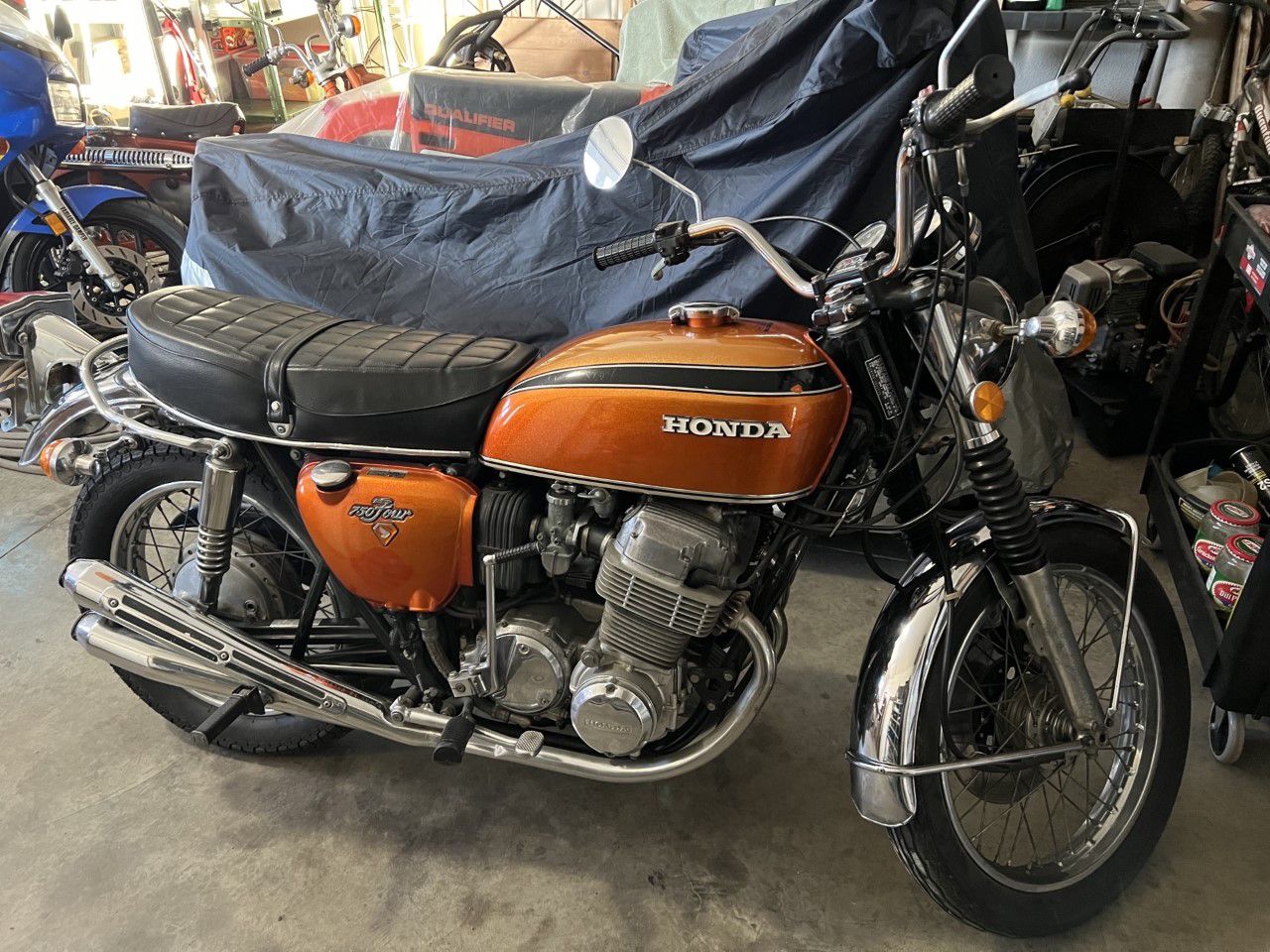 RARE 1972 HONDA CB750 FOUR K2 UNTOUCHED BEAUTY 15203 ORIGINAL