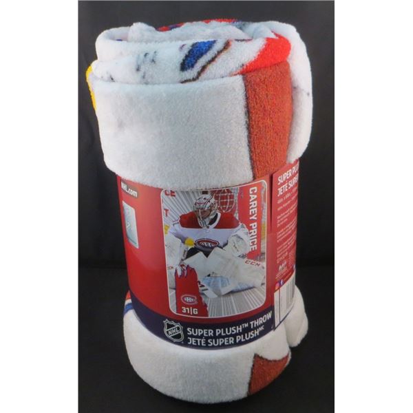 New Montreal Canadiens Plush Blanket