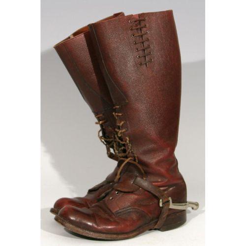 RCMP Riding Boots with Original Spurs