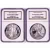 Image 1 : Lot of 1989-S to 1990-S $1 Proof American Silver Eagle Coins NGC PF69 Ultra Cameo
