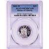 Image 1 : 2001-W $25 Proof Platinum American Eagle Coin PCGS PR70DCAM