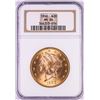 Image 1 : 1900 $20 Liberty Head Double Eagle Gold Coin NGC MS64