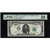 Image 1 : 1950C $5 Federal Reserve Note Kansas City Fr.1964-J PMG Choice About Uncirculated 58EPQ