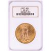 Image 1 : 1927 $20 St. Gaudens Double Eagle Gold Coin NGC MS62