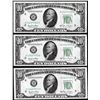 Image 1 : Lot of (3) Consecutive 1950 $10 Federal Reserve Notes St. Louis