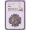 Image 1 : 1877-CC Seated Liberty Half Dollar Coin NGC AU55