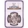 Image 1 : 1923 $1 Peace Silver Dollar Coin NGC MS64