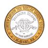 Image 2 : .999 Silver Treasure Island Las Vegas, Nevada $10 Limited Edition Casino Gaming Token