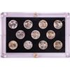 Image 2 : United States 1942-1945 Wartime Silver Nickel (11) Coin Set