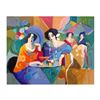 Image 1 : Isaac Maimon "Cafe Array" Limited Edition Serigraph On Paper