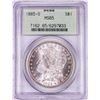 Image 1 : 1885-O $1 Morgan Silver Dollar Coin PCGS MS65 Old Green Holder