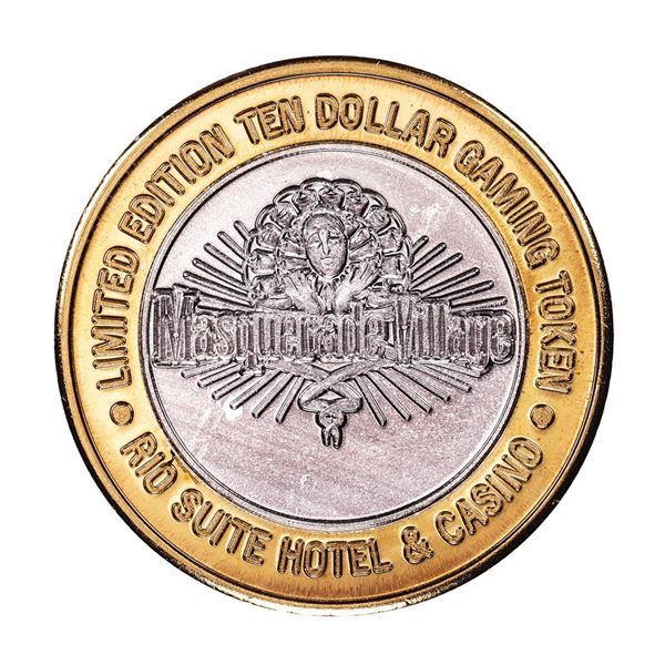 .999 Silver Rio Suite Hotel & Casino Las Vegas $10 Limited Edition Gaming Token