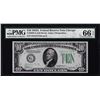 Image 1 : 1934A $10 Federal Reserve Note Chicago Fr.2006-G PMG Gem Uncirculated 66EPQ