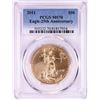 Image 1 : 2011 $50 American Gold Eagle Coin PCGS MS70