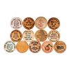 Image 2 : Lot of (13) Wooden Nickels