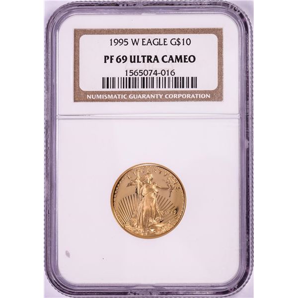 1995-W $10 Proof American Gold Eagle NGC PF69 Ultra Cameo