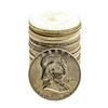 Image 1 : Roll of (20) Brilliant Uncirculated 1958-D Franklin Half Dollar Coins