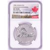Image 1 : 1986 $1 Canada Vancouver Centennial Silver Dollar Coin NGC MS70 DPL