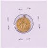 Image 2 : $1 Indian Princess Head Gold Dollar Love Token Coin Pendant