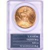 Image 2 : 1927 $20 St. Gaudens Double Eagle Gold Coin PCGS MS62 Green Rattler Holder