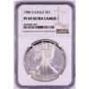 Image 1 : 1986-S $1 Proof American Silver Eagle Coin NGC PF69 Ultra Cameo