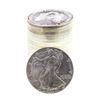 Image 1 : Roll of (20) Brilliant Uncirculated 1996 $1 American Silver Eagle Coins