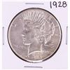 Image 1 : 1928 $1 Peace Silver Dollar Coin