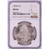 Image 1 : 1878-S $1 Morgan Silver Dollar Coin NGC MS64