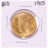 Image 1 : 1915 $10 Indian Head Eagle Gold Coin