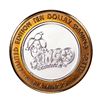 Image 1 : .999 Silver Flamingo Las Vegas, Nevada $10 Casino Limited Edition Gaming Token