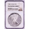 Image 1 : 1986-S $1 Proof American Silver Eagle Coin NGC PF69 Ultra Cameo