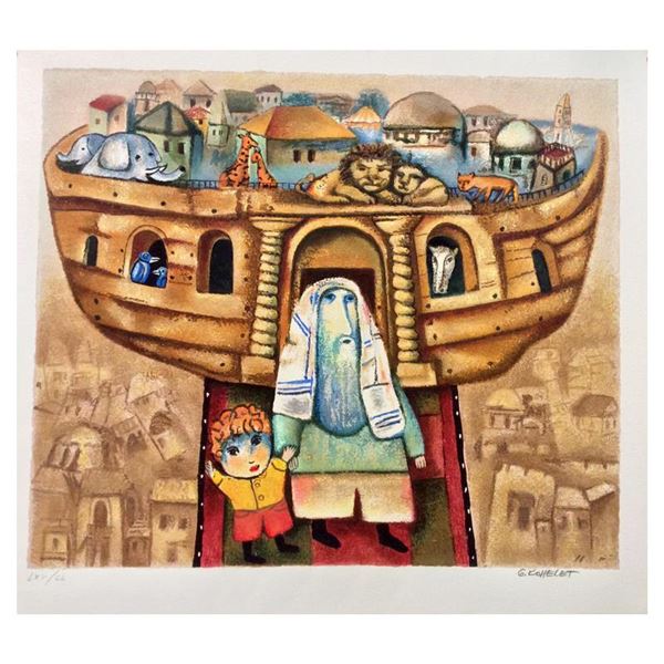 Gregory Kohelet "Noah'S Ark" Limited Edition Serigraph On Paper