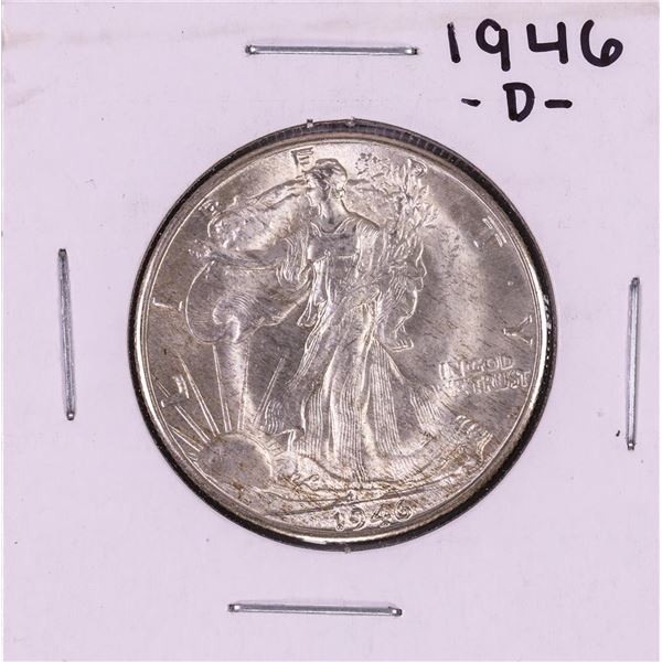 1946-D Walking Liberty Half Dollar Coin