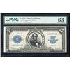 Image 1 : 1923 $5 Porthole Silver Certificate Note Fr.282 PMG Choice Uncirculated 63