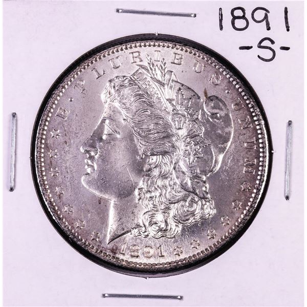 1891-S $1 Morgan Silver Dollar Coin
