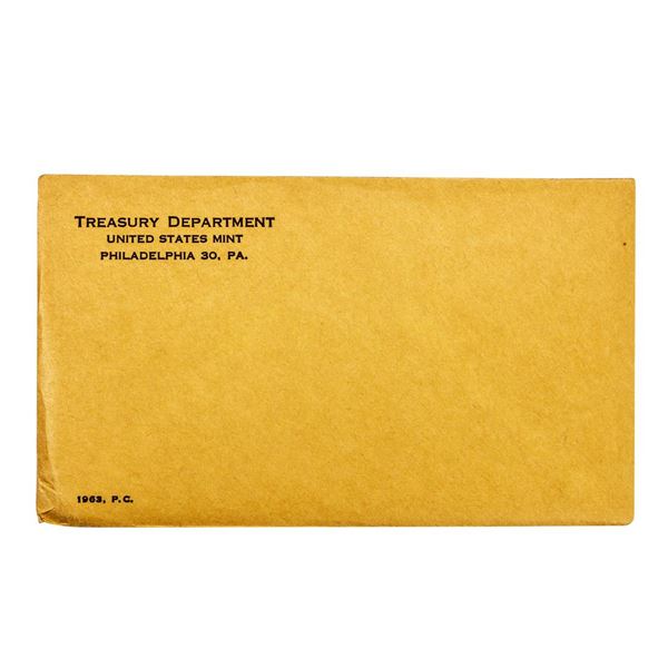 Unopened 1963 (5) Coin Proof Set