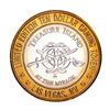 Image 2 : .999 Silver Treasure Island Las Vegas, Nevada $10 Limited Edition Casino Gaming Token