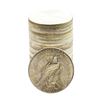 Image 2 : Roll of (20) Brilliant Uncirculated 1923 $1 Peace Silver Dollar Coins